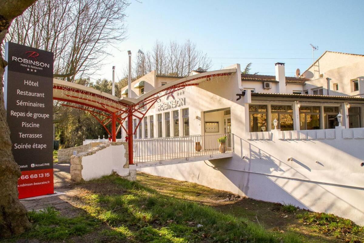 Hotel Le Robinson Beaucaire  Exterior foto